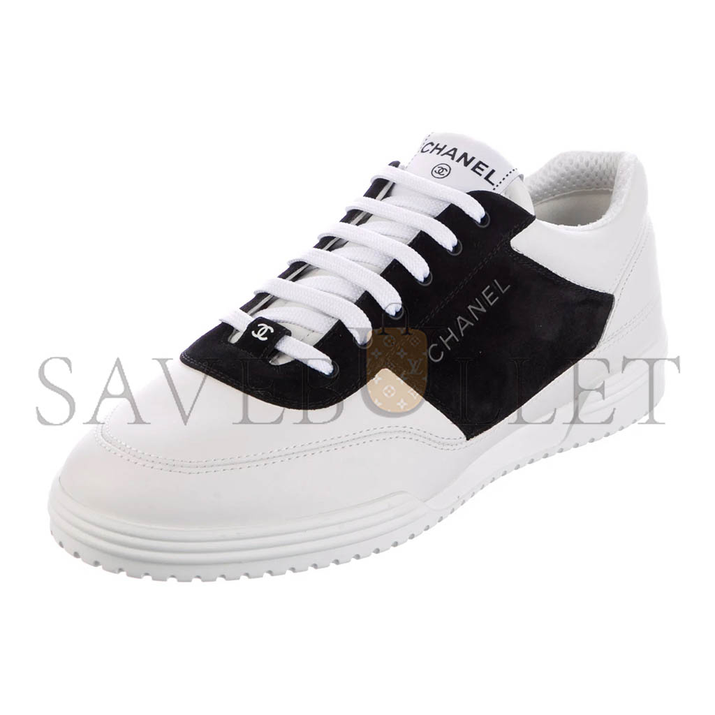 Ch*el 2024 interlocking cc logo sneakers g34360